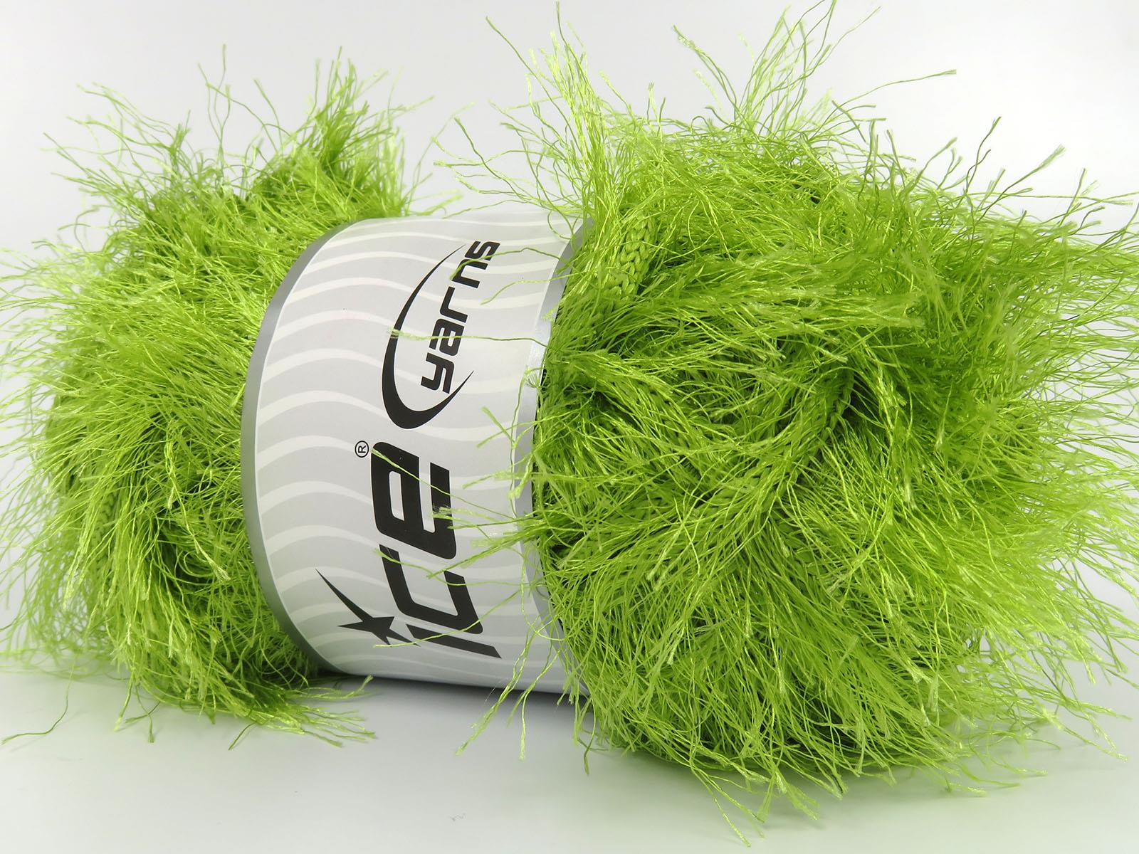 Eyelash Superbulky Light Green