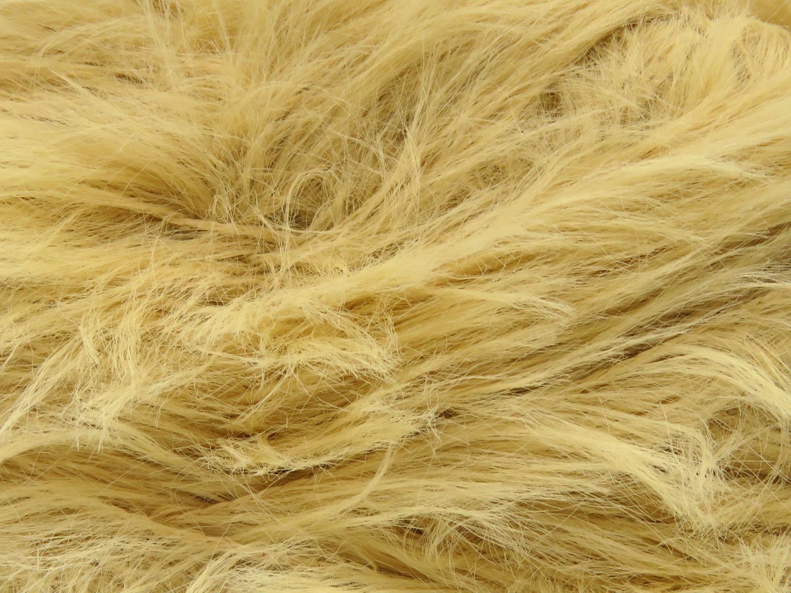 Faux Feather Light Brown