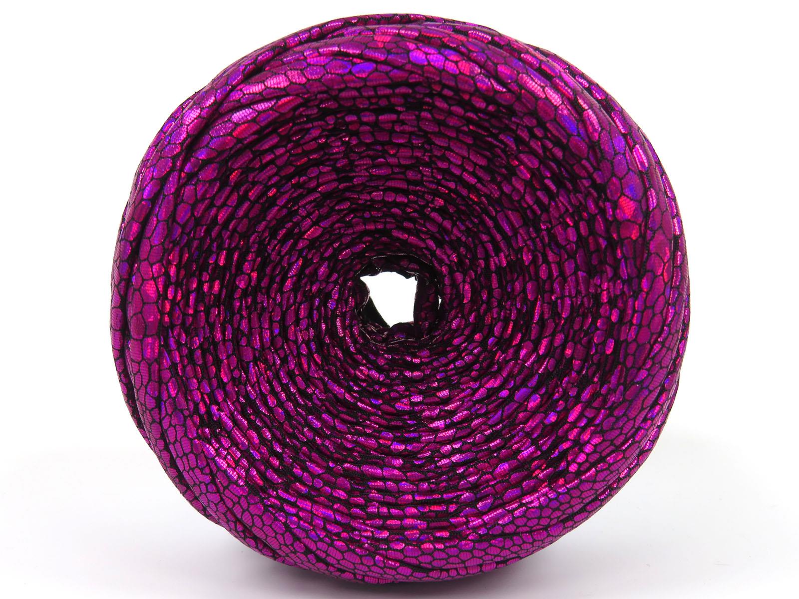 Faux Leather Fuchsia