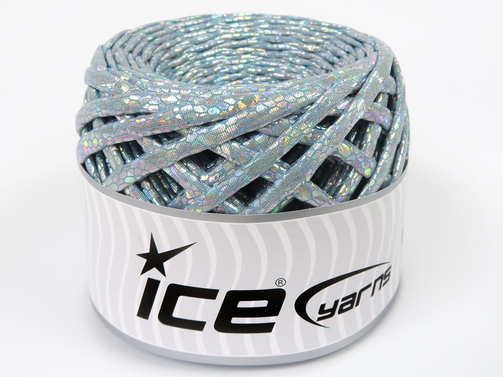 Faux Leather Light Blue