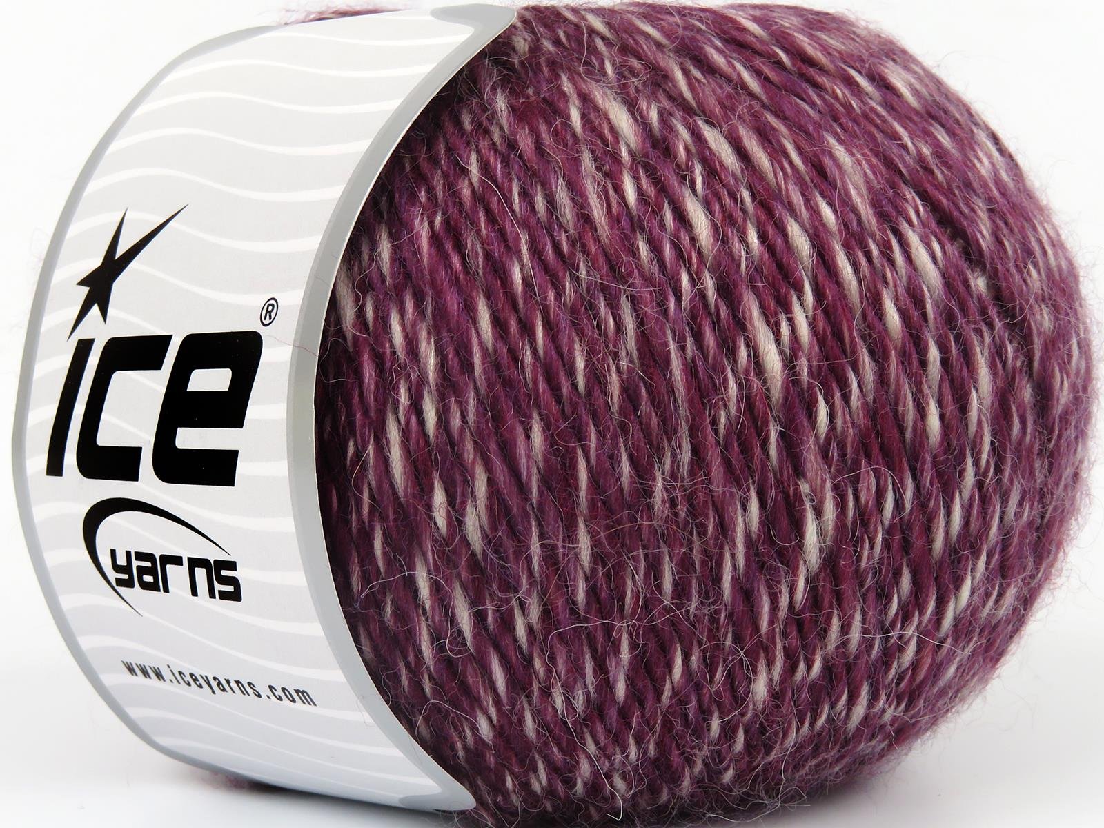 Feliz Alpaca Dark Orchid, Light Cream