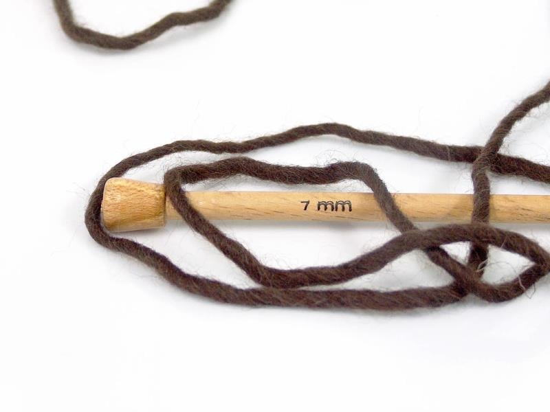 Felting Wool Dark Brown