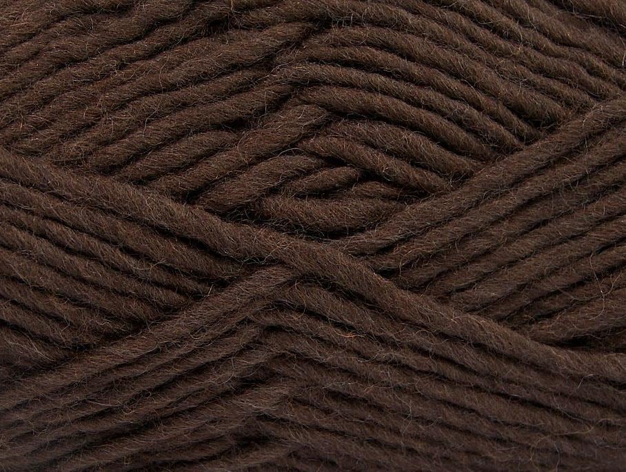 Felting Wool Dark Brown