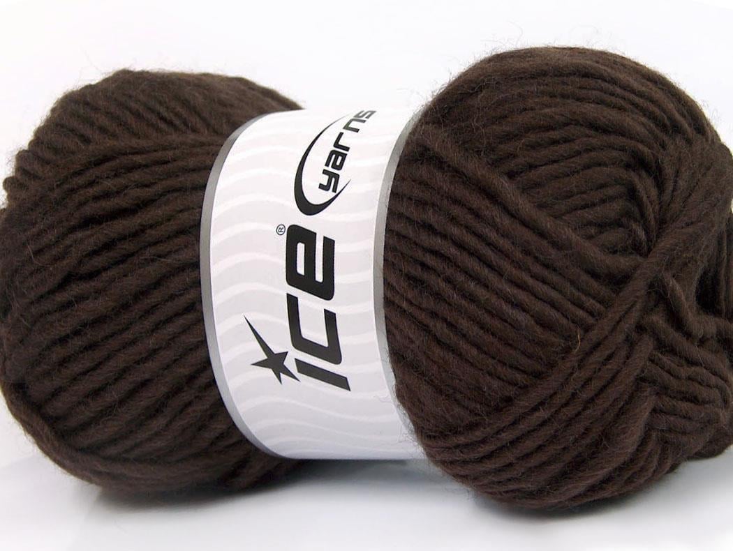 Felting Wool Dark Brown