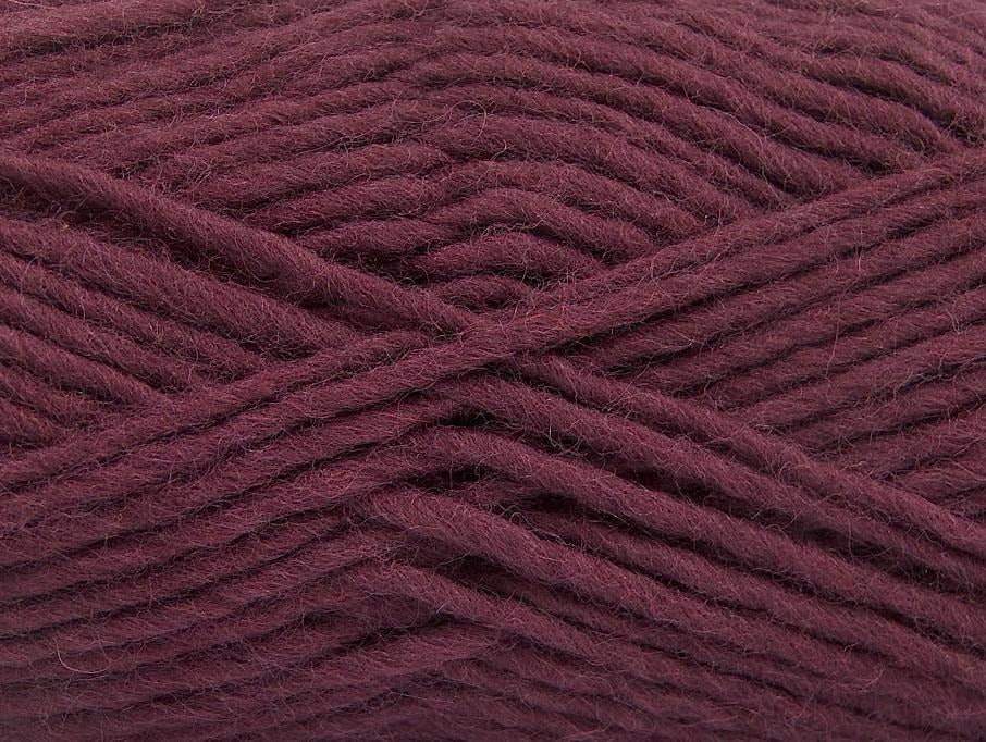 Felting Wool Maroon