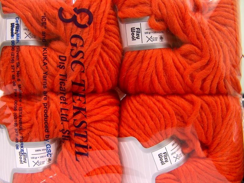 Filzy Wool Orange