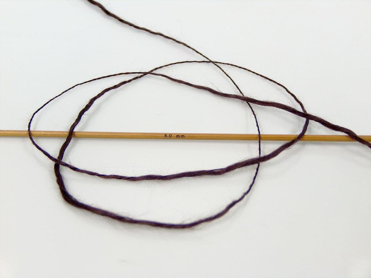 Flamme Acryl Fine Dark Maroon