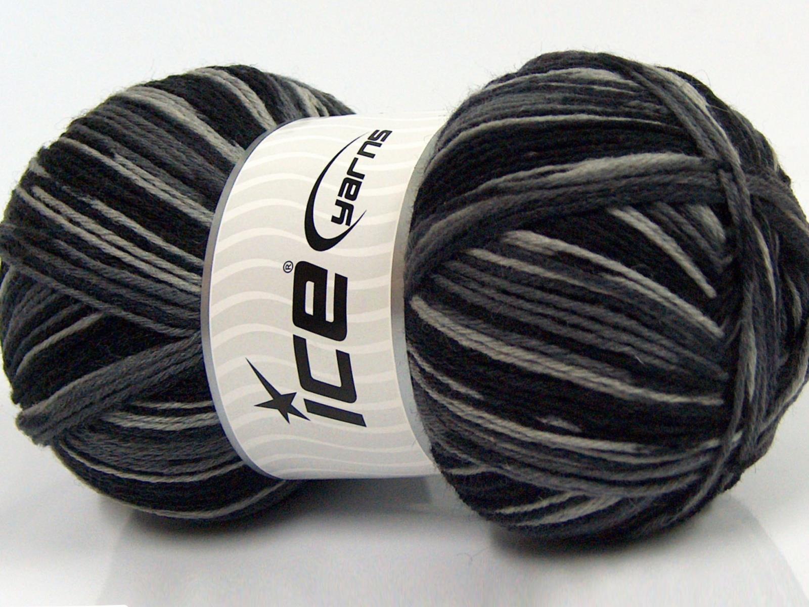 Glamor Sock Black, Grey Shades