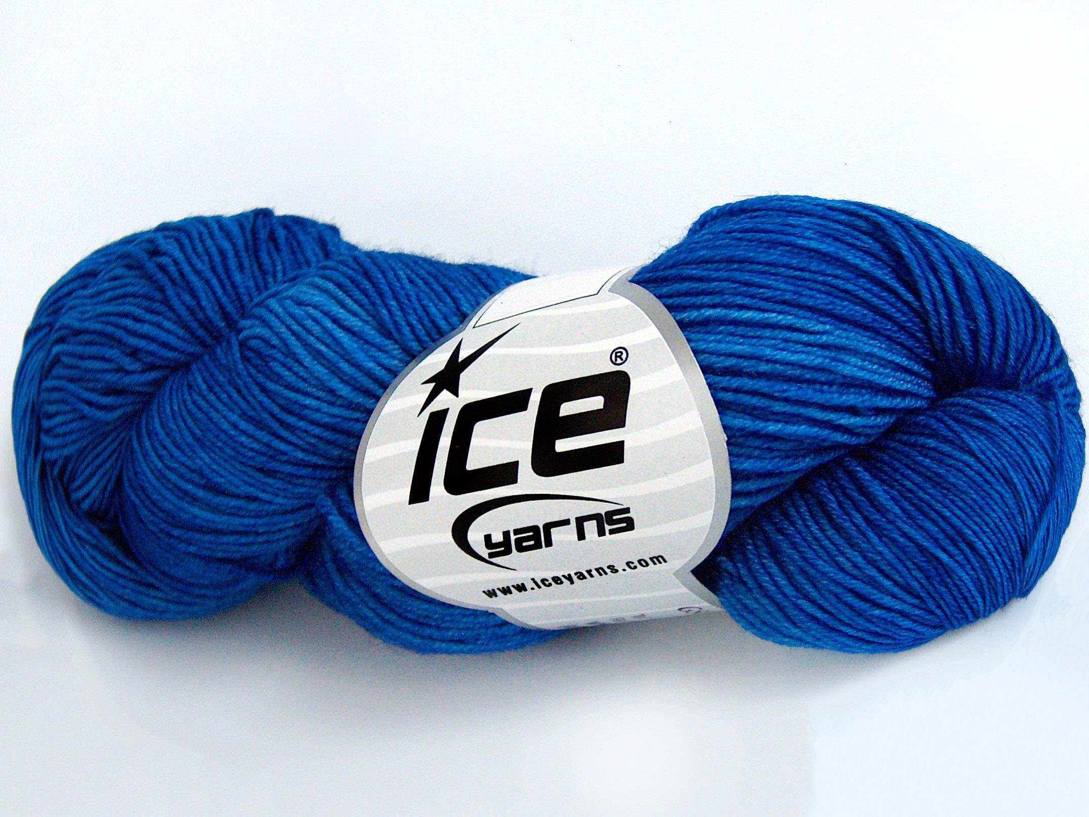 Hand Dyed Merino Extrafine Princess Blue