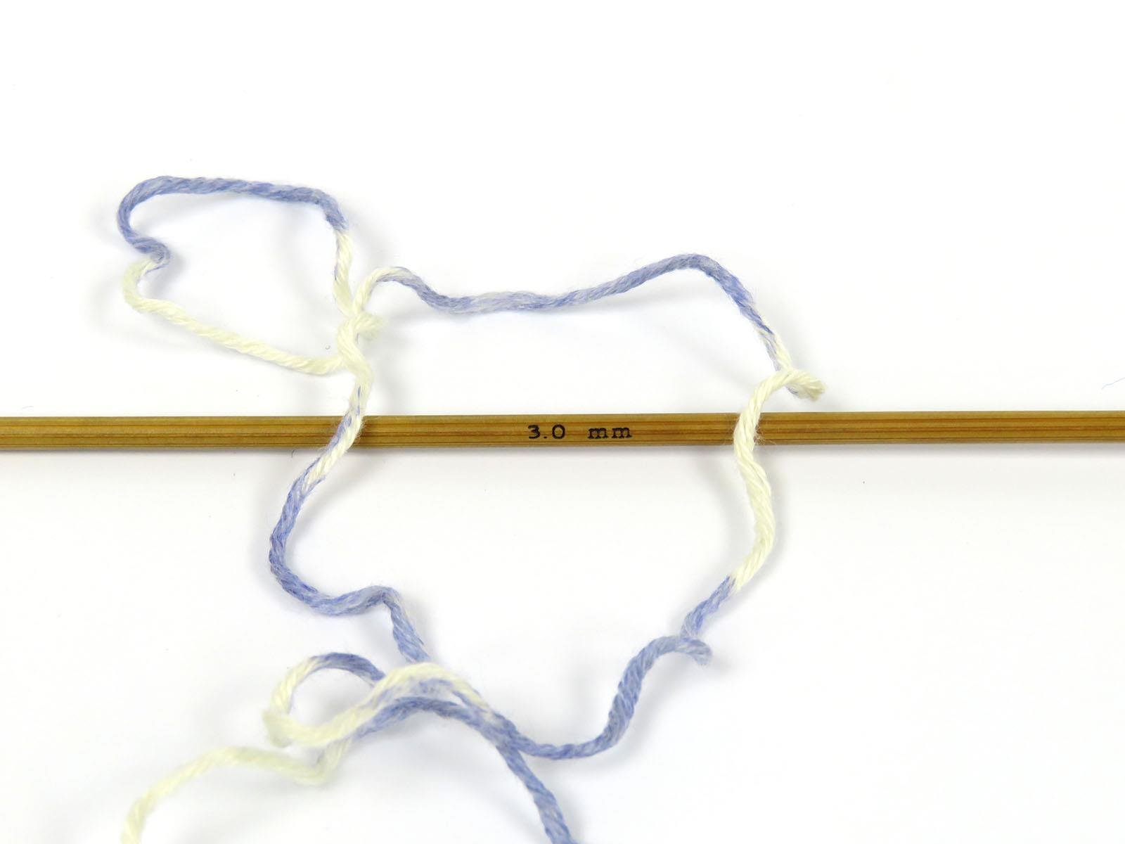 Jacquard Cotton Cream, Grey, Light Blue