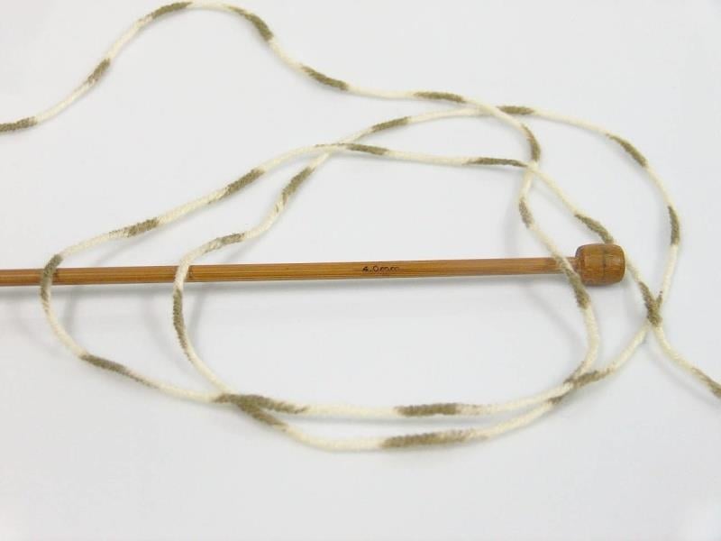 Jacquard Wool Cream, Camel, Khaki