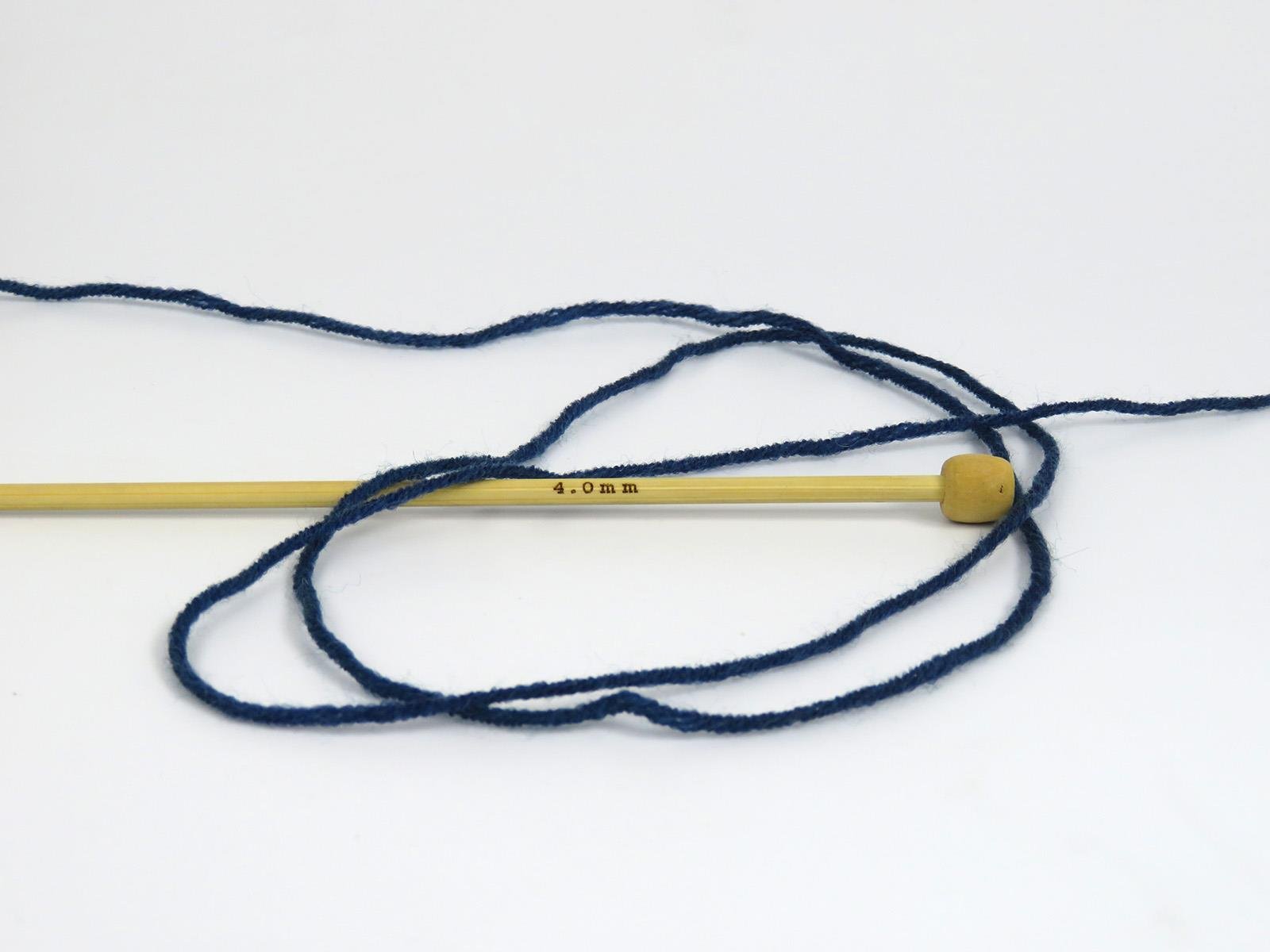 Jacquard Wool Navy, Green Shades