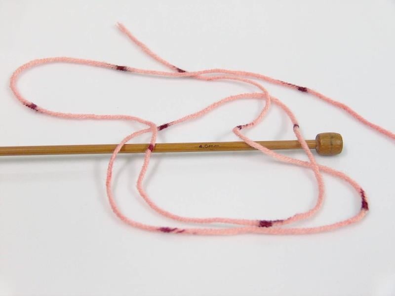 Jacquard Wool Pink, Red, Maroon