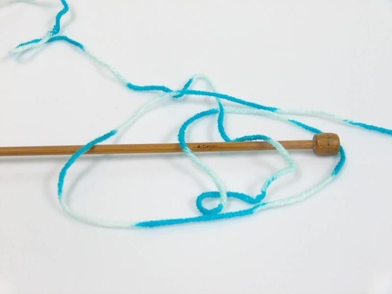 Jacquard Wool Turquoise Shades