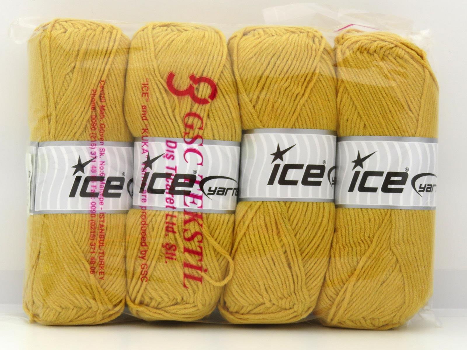 Jeans Cotton Gold
