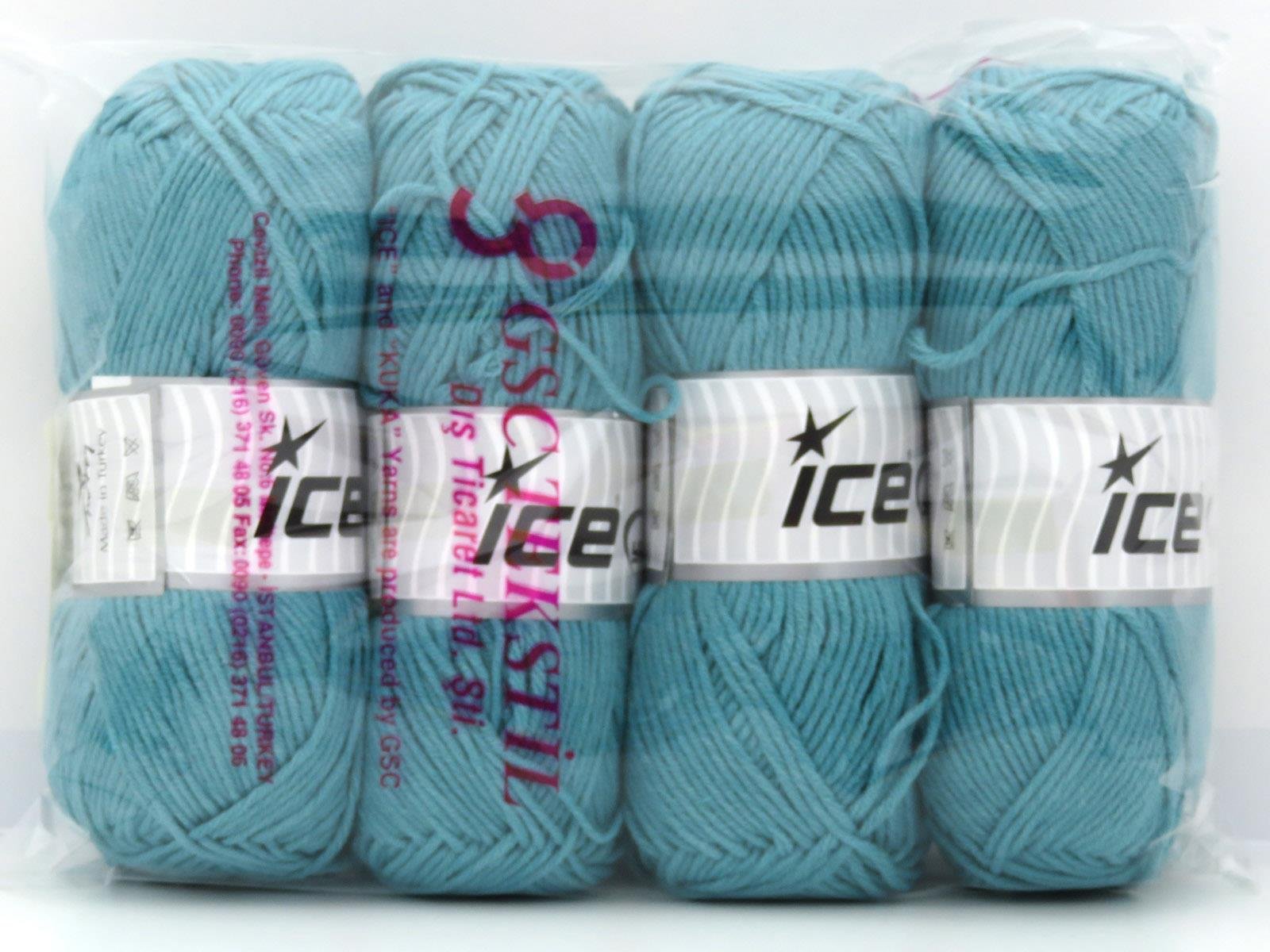 Jeans Cotton Ocean Green