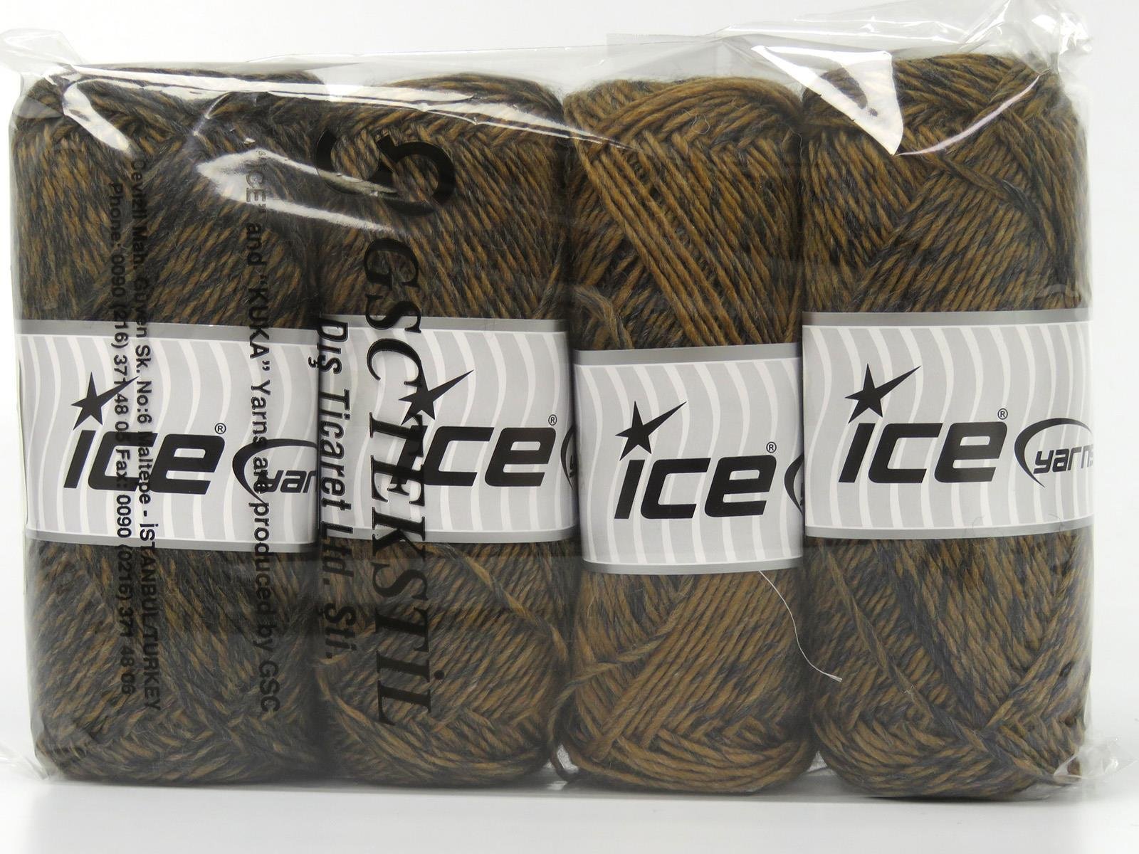 Jetta Alpaca Camel, Dark Grey