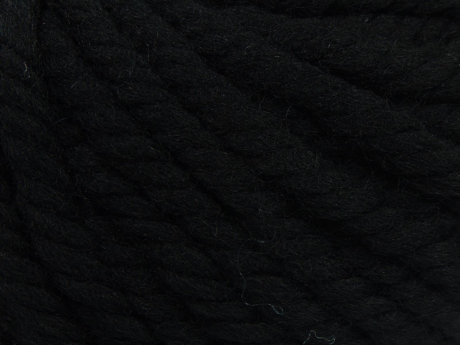 Jumbo Pure Wool Black