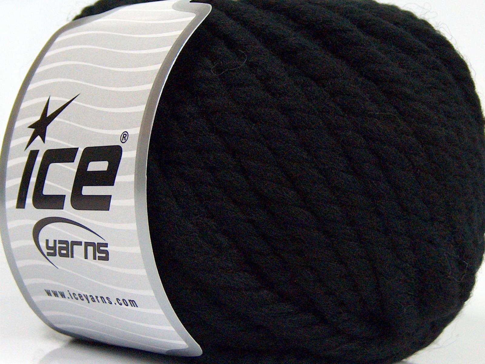 Jumbo Pure Wool Black