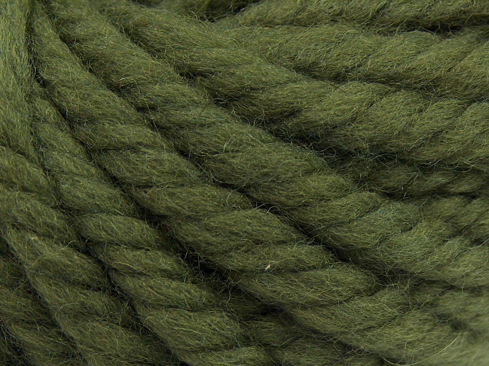 Jumbo Pure Wool Khaki