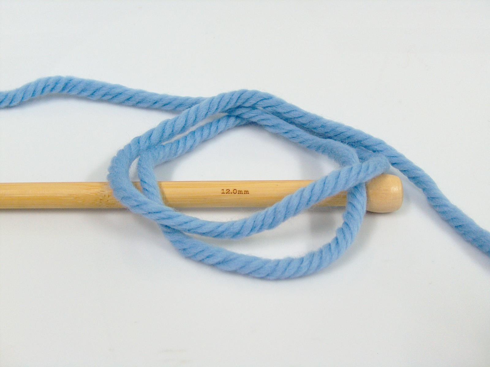 Jumbo Pure Wool Light Blue
