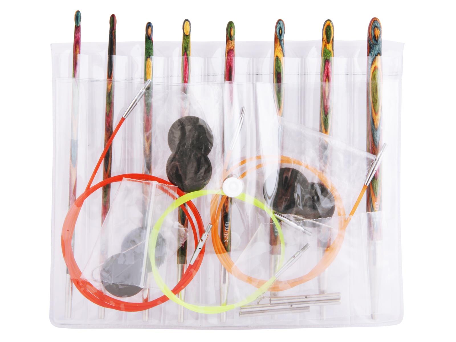 KnitPro Symfonie Interchangeable Afghan/Tunisian Crochet Hook Set . 20735