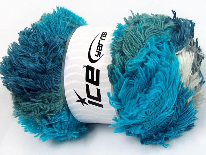 Lambkin Color White, Turquoise, Grey, Teal