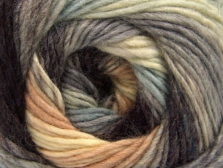 Lana Bella Brown, Cream, Grey Shades