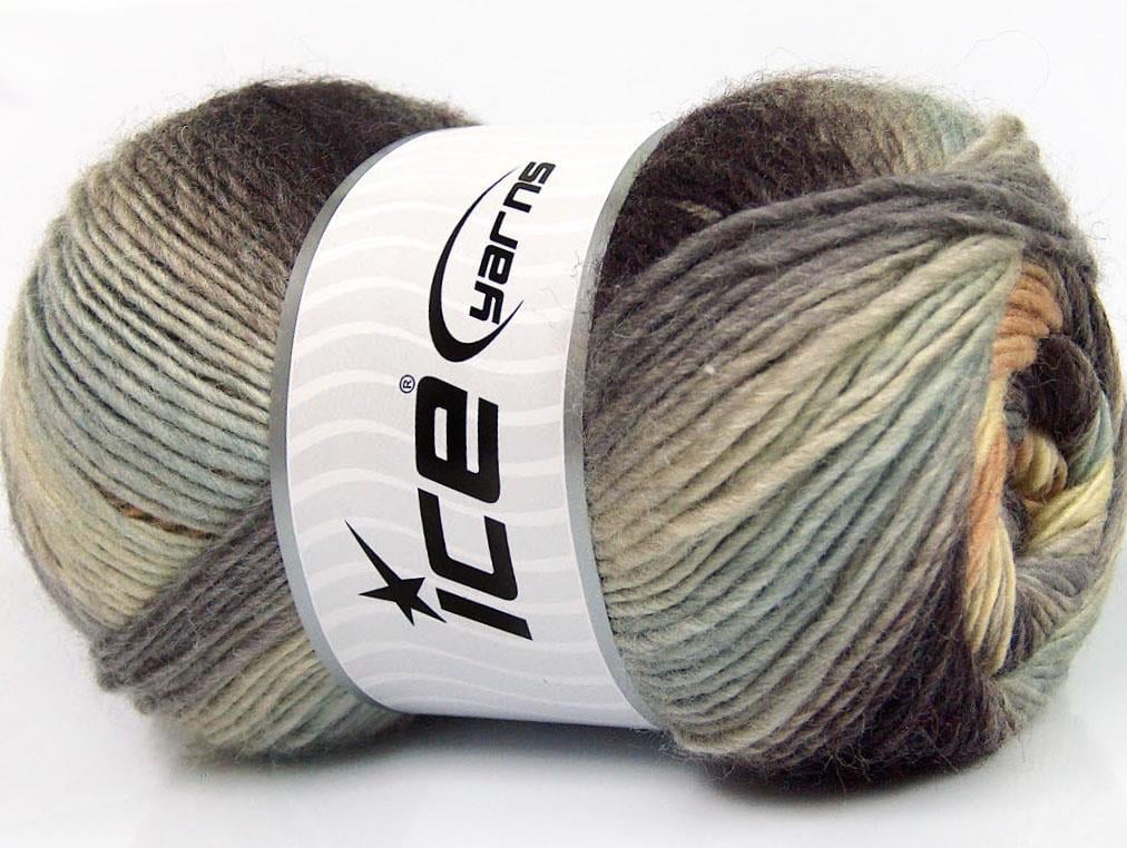 Lana Bella Brown, Cream, Grey Shades