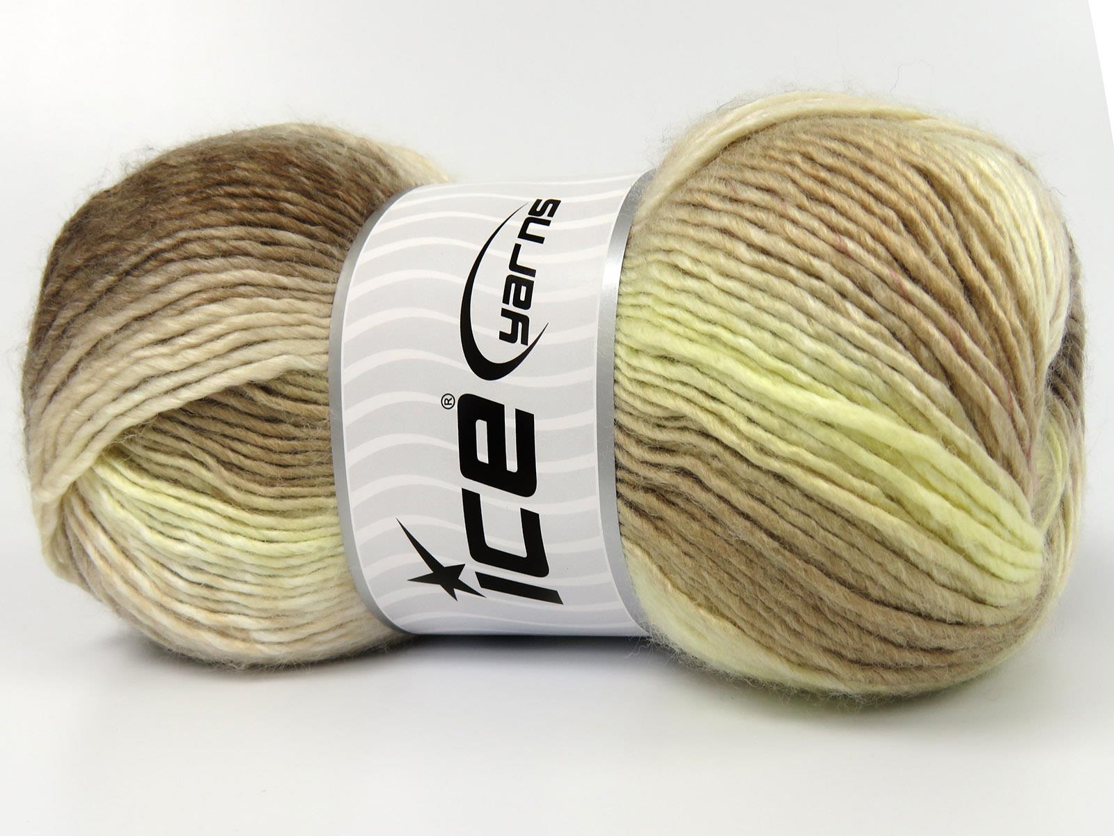 Lana Bella Cream, Light Yellow, Camel Shades