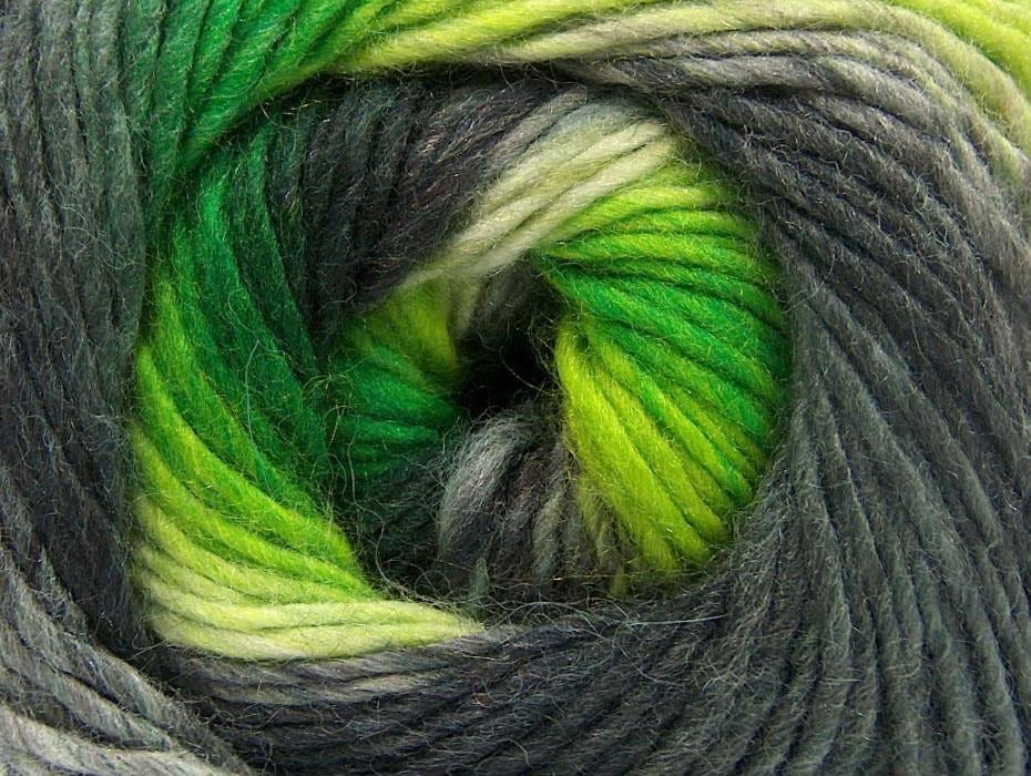 Lana Bella Grey Shades, Neon Green