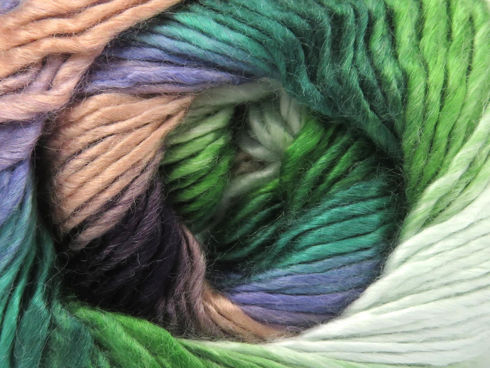 Lana Bella Lilac, Green Shades, Light Salmon