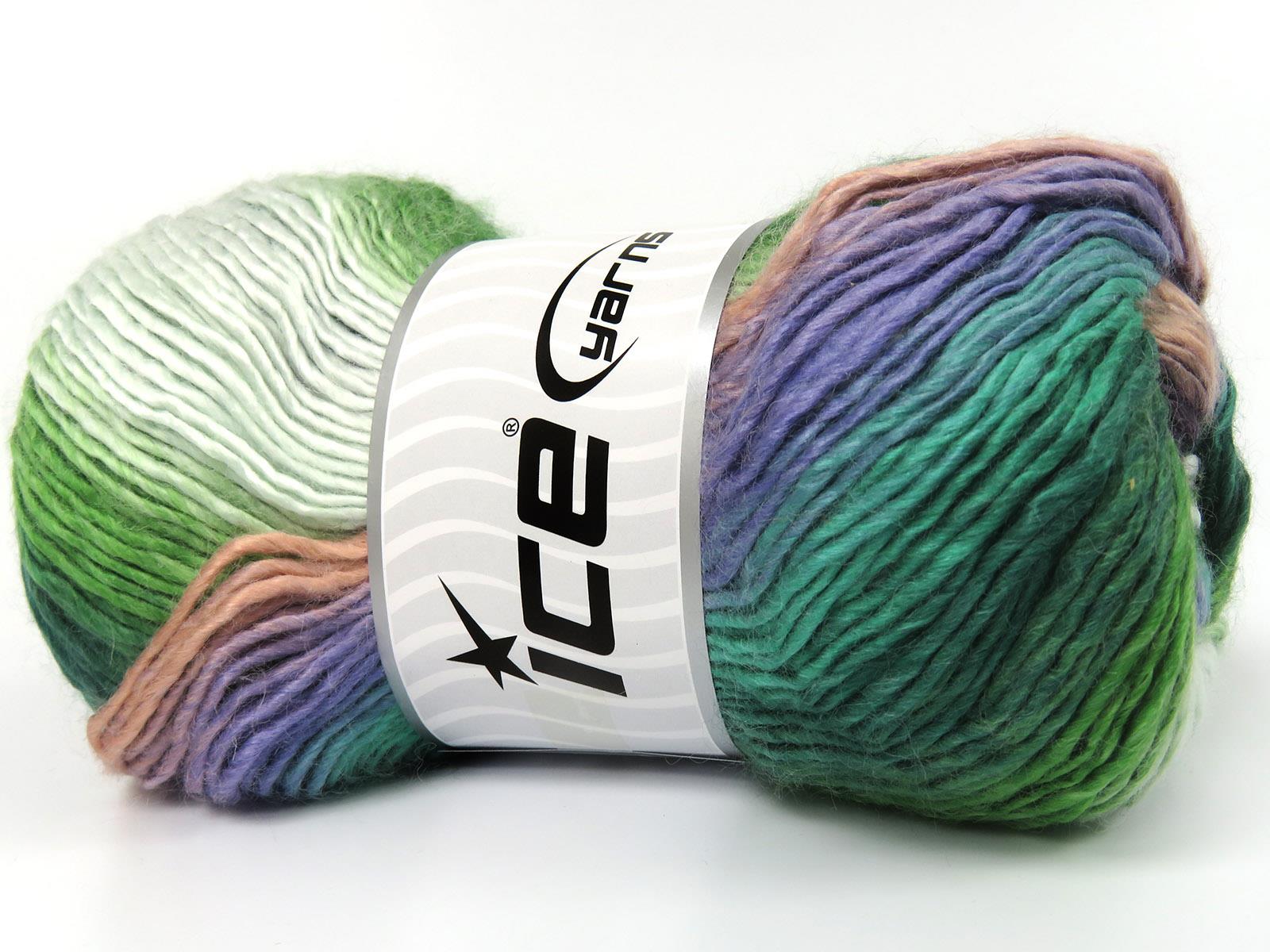 Lana Bella Lilac, Green Shades, Light Salmon