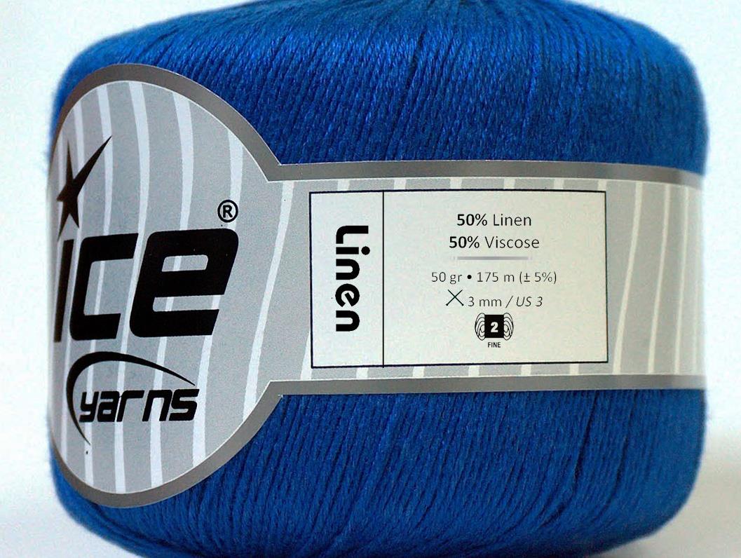 Linen Bright Blue