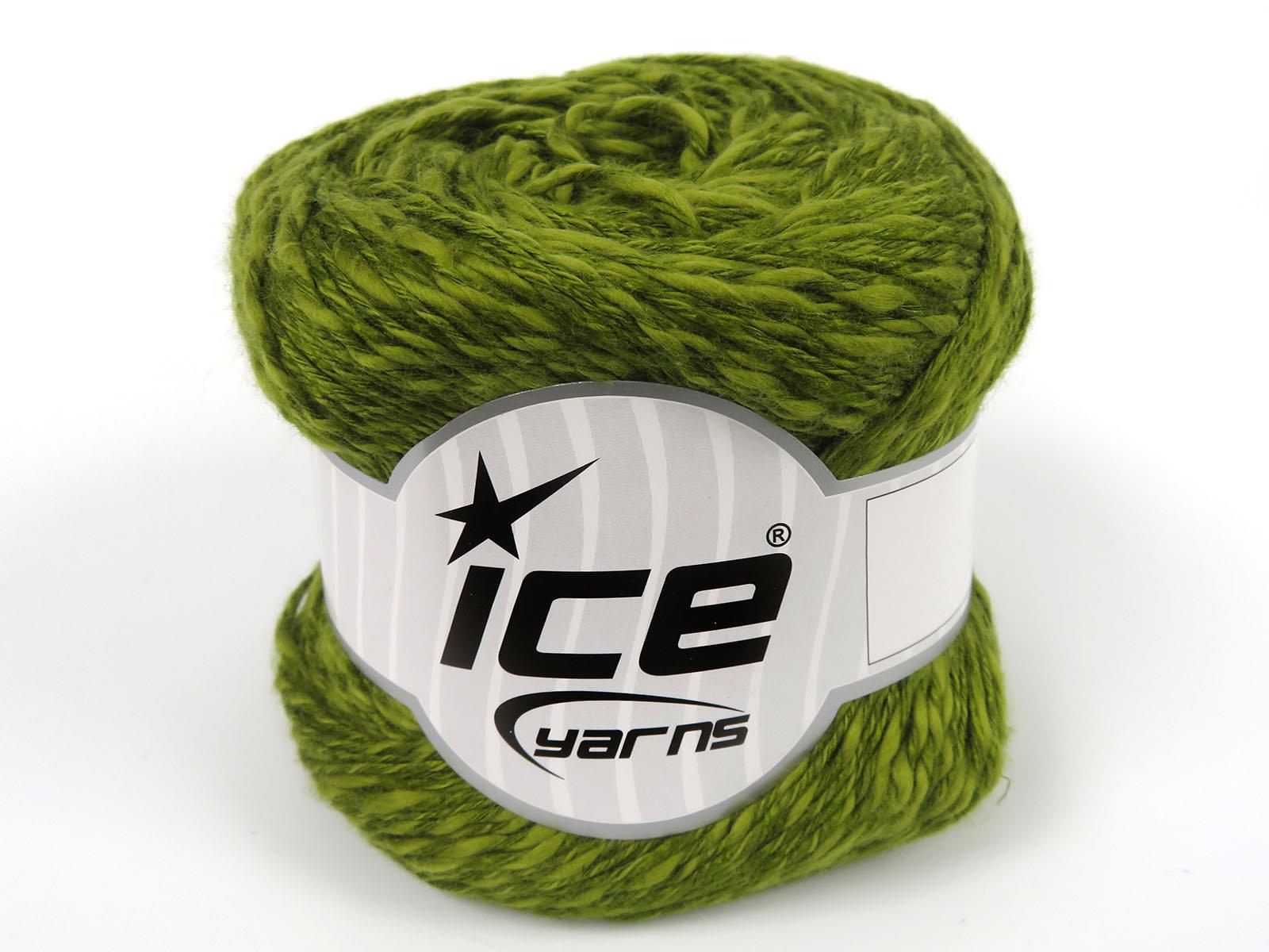 Linen VisCot Olive Green