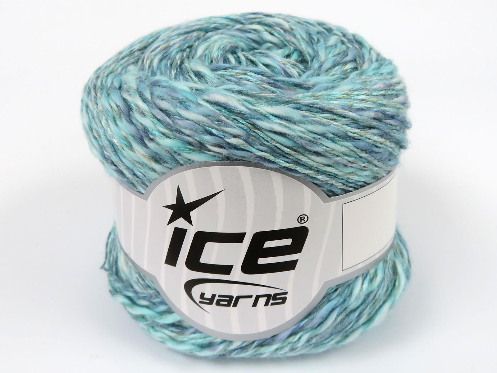 Linen VisCot Turquoise Shades