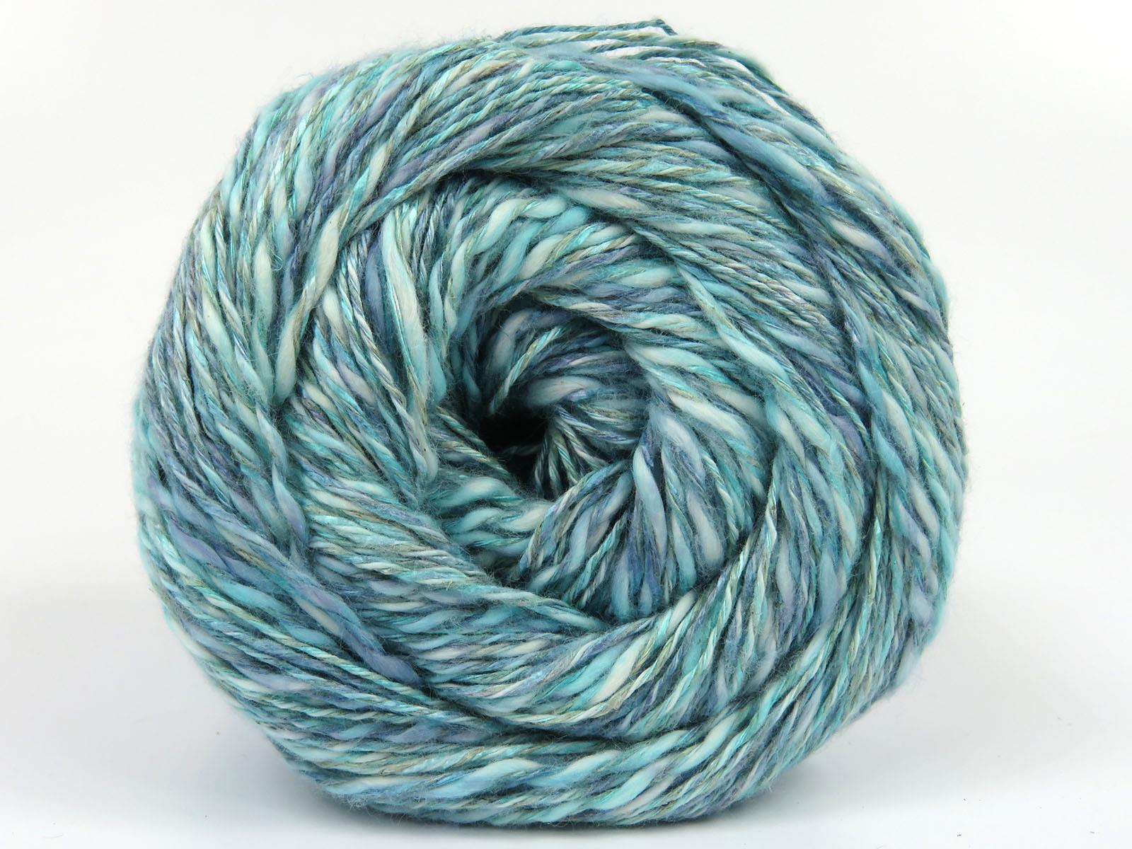 Linen VisCot Turquoise Shades