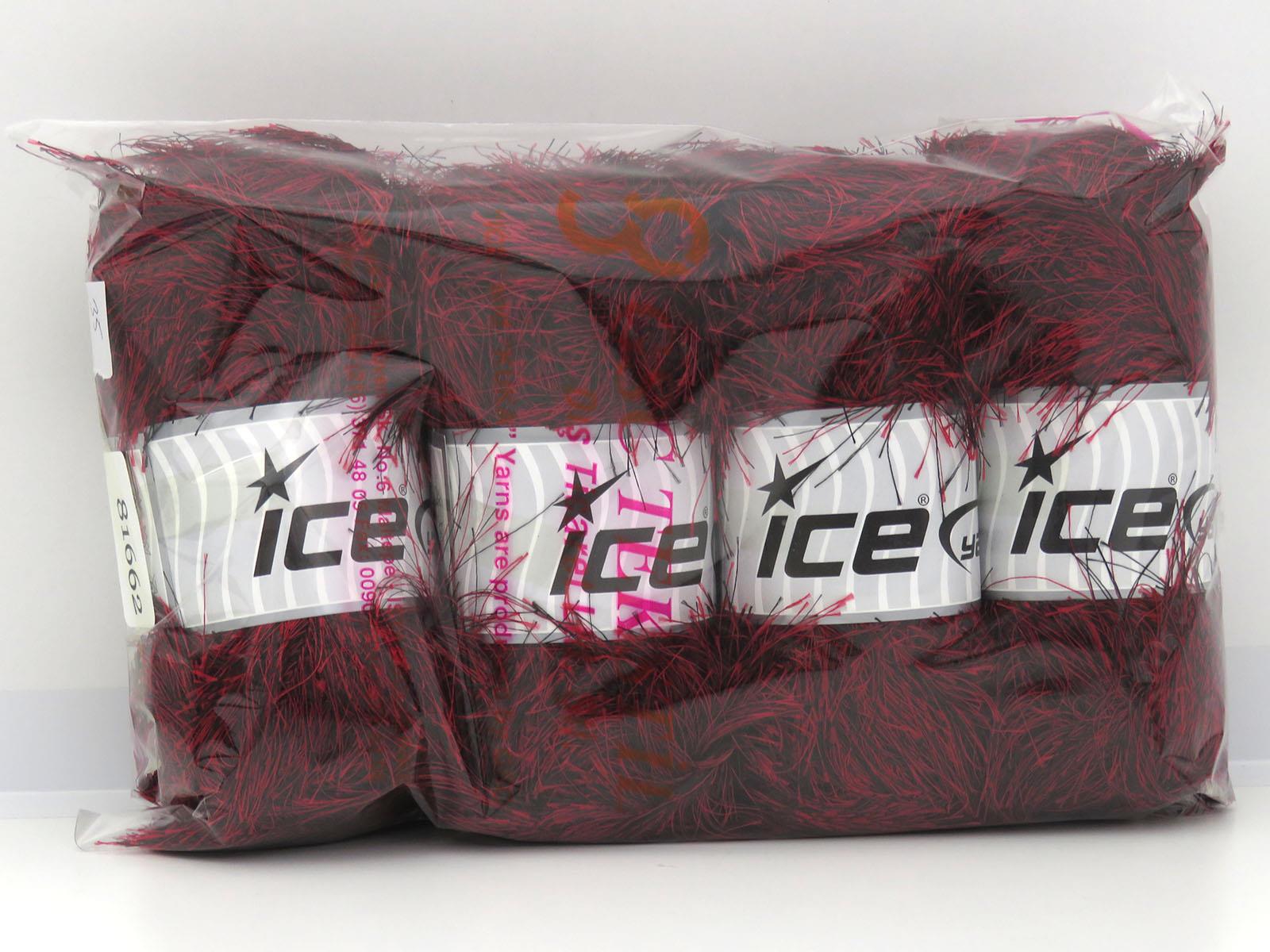 Long Eyelash 100gr Black, Red