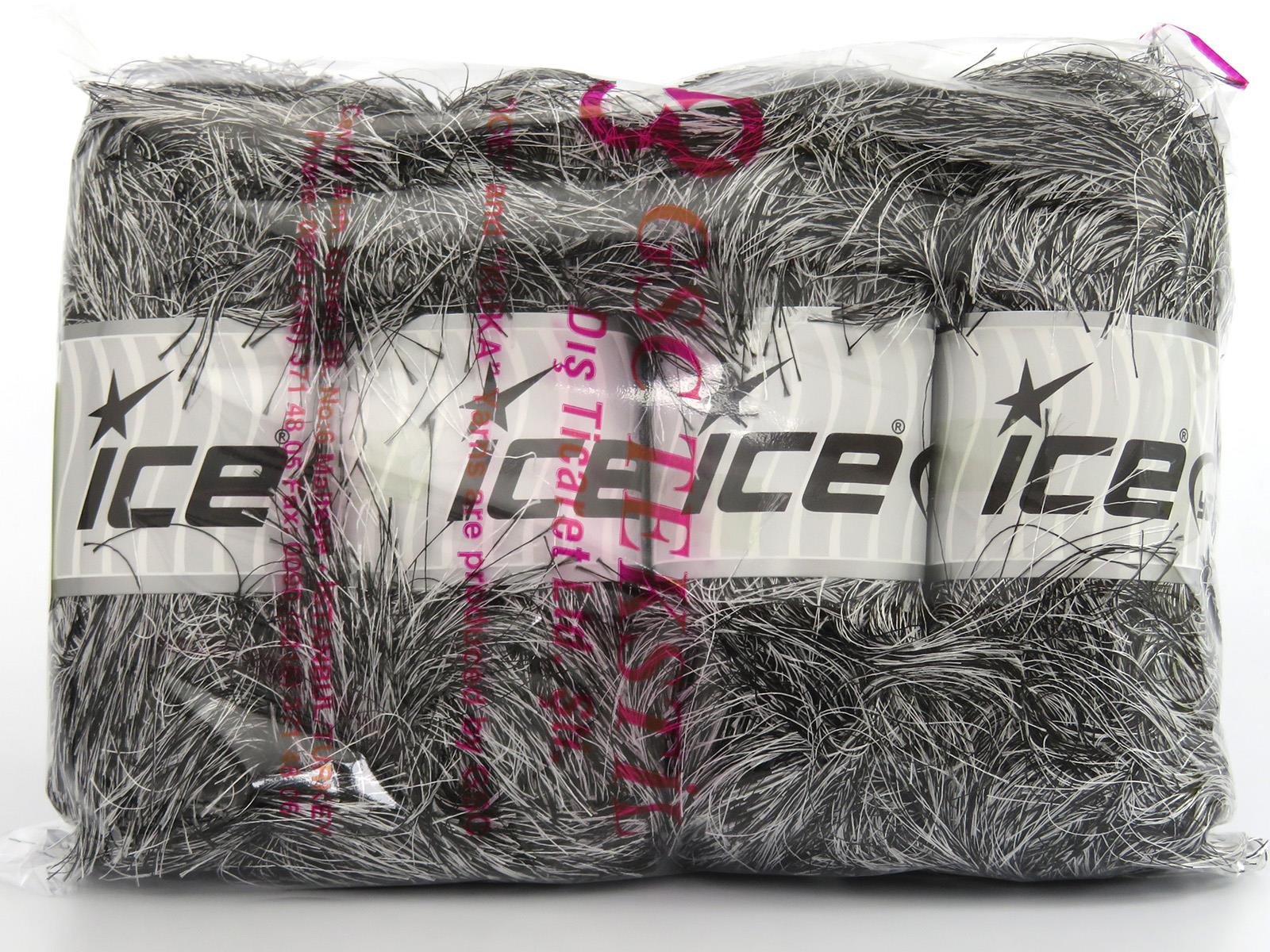 Long Eyelash 100gr Black, White