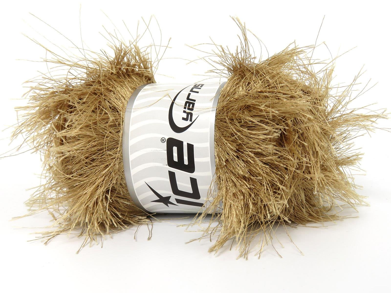 Long Eyelash 100gr Camel