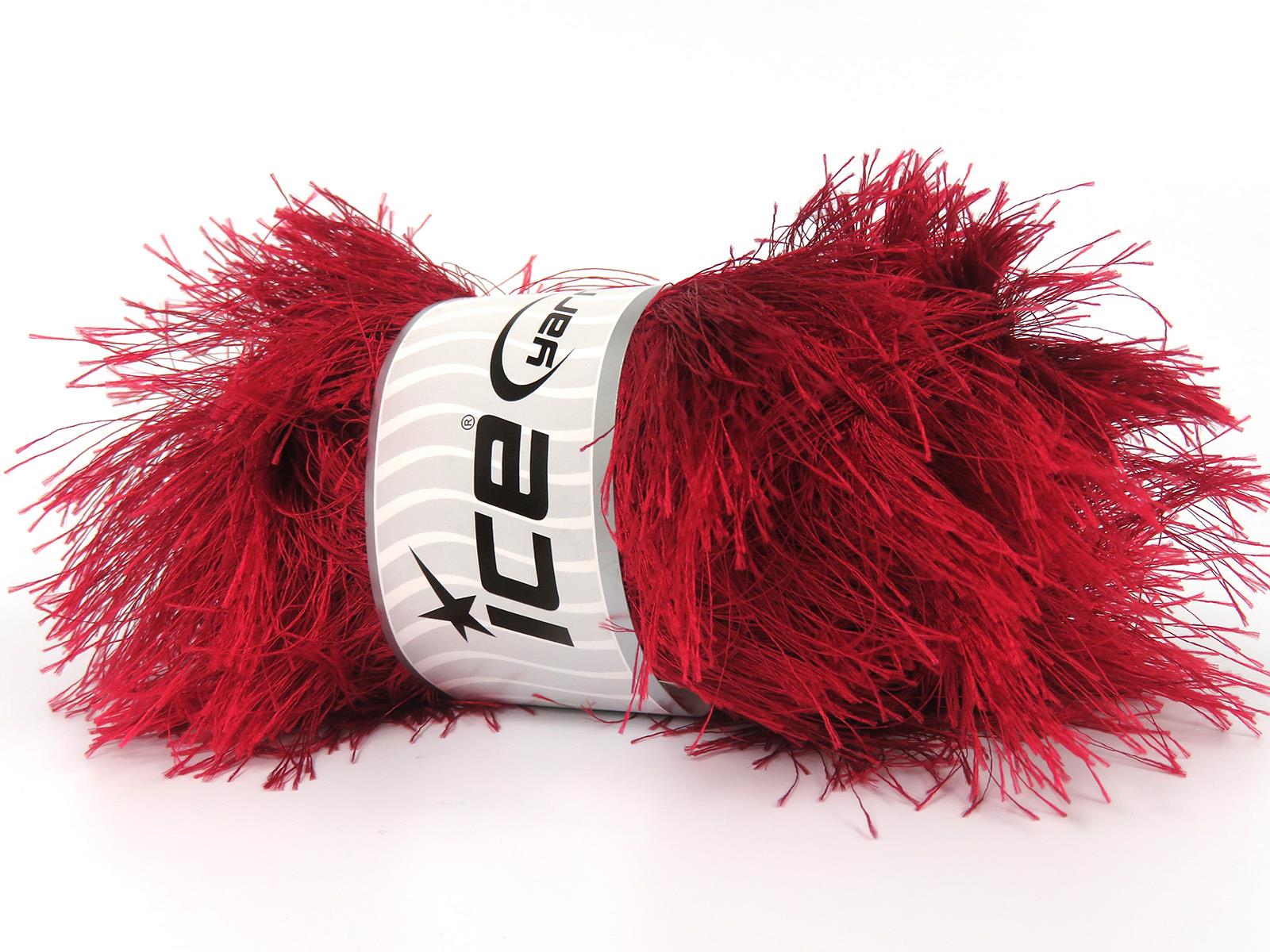 Long Eyelash 100gr Dark Red