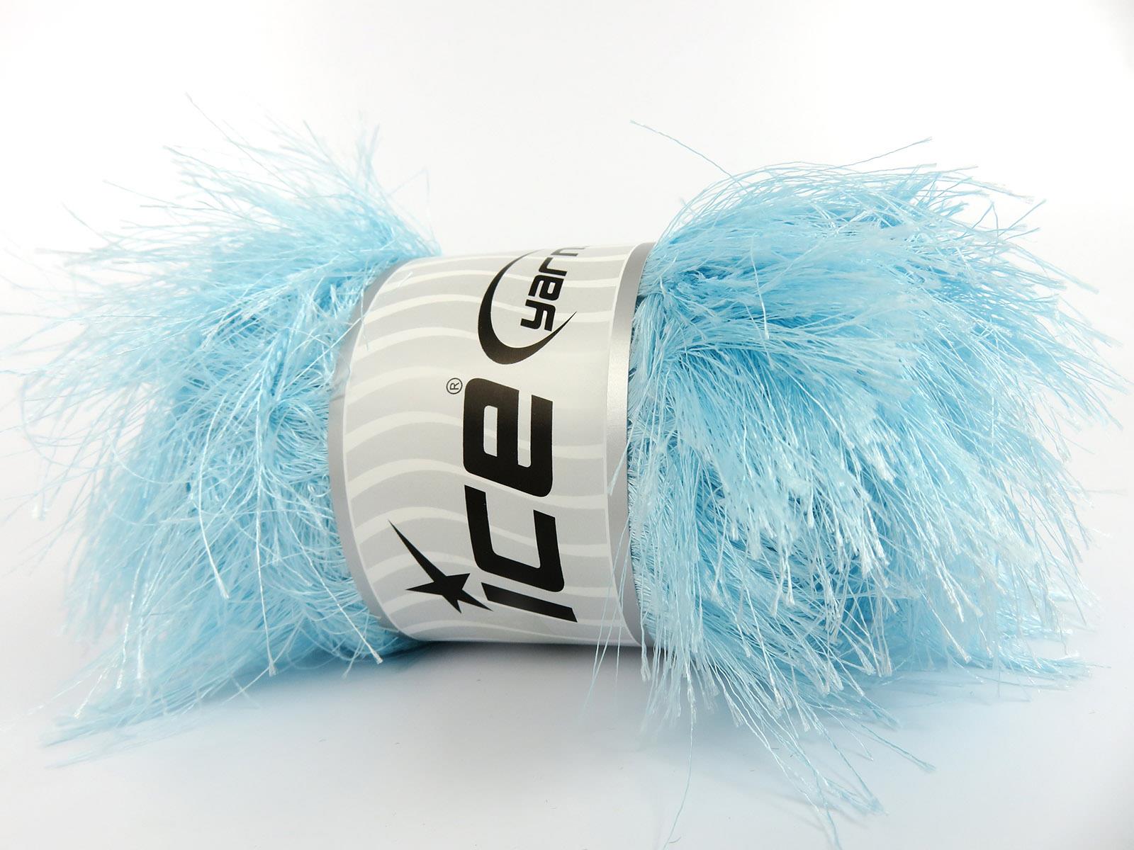 Long Eyelash 100gr Light Turquoise