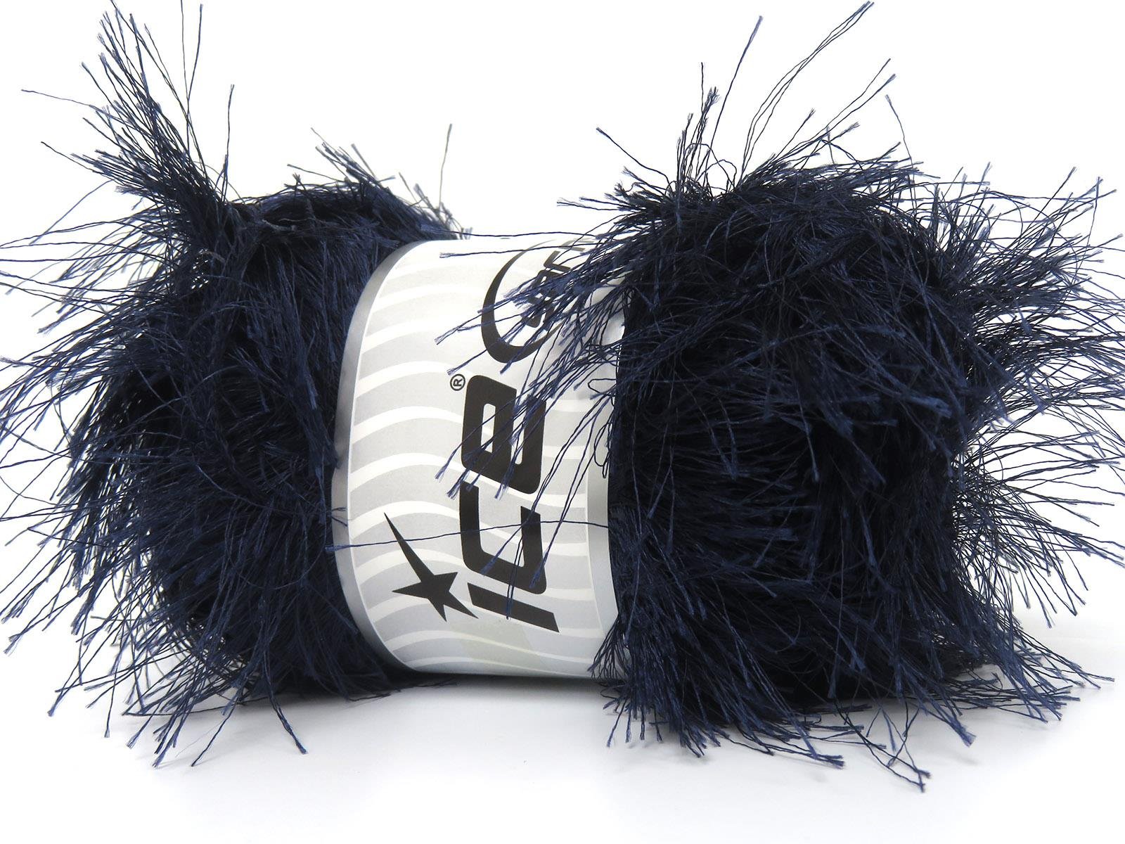 Long Eyelash 100gr Navy