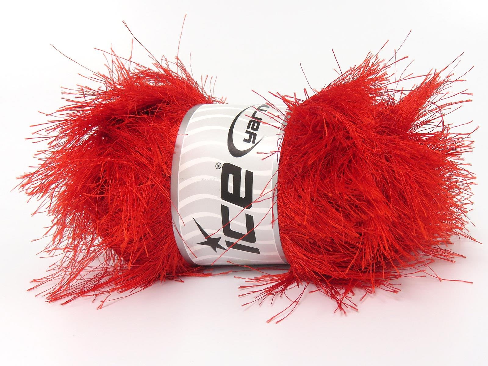 Long Eyelash 100gr Red