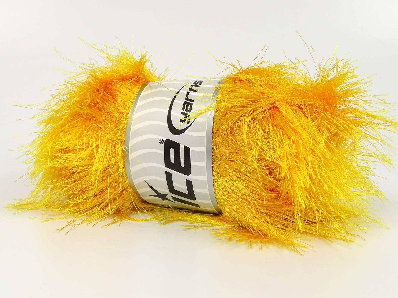 Long Eyelash 100gr Yellow