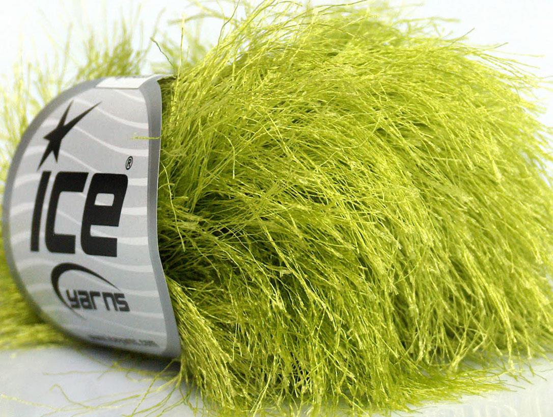 Long Eyelash Apple Green