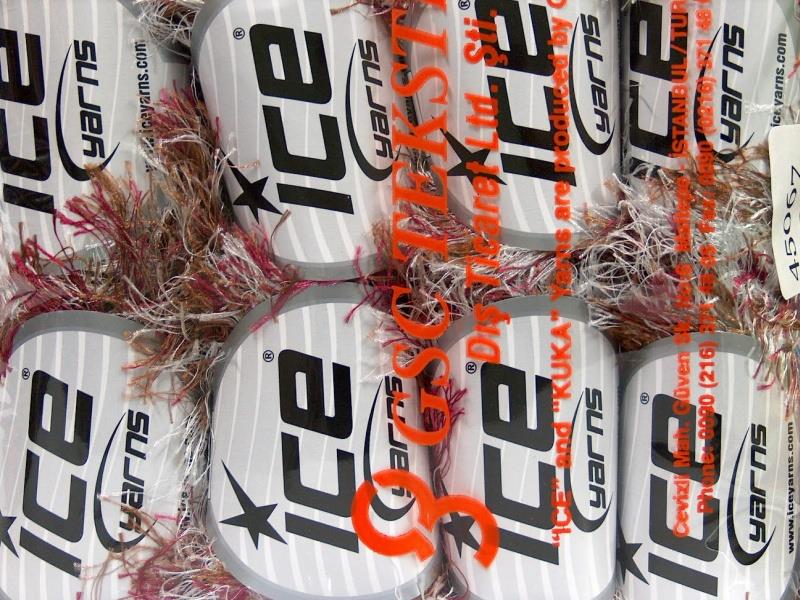 Long Eyelash Colorful Brown, Burgundy, Light Grey