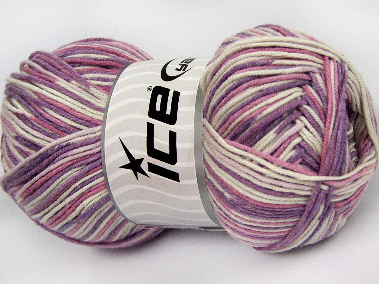 Lorena Color White, Lilac Shades