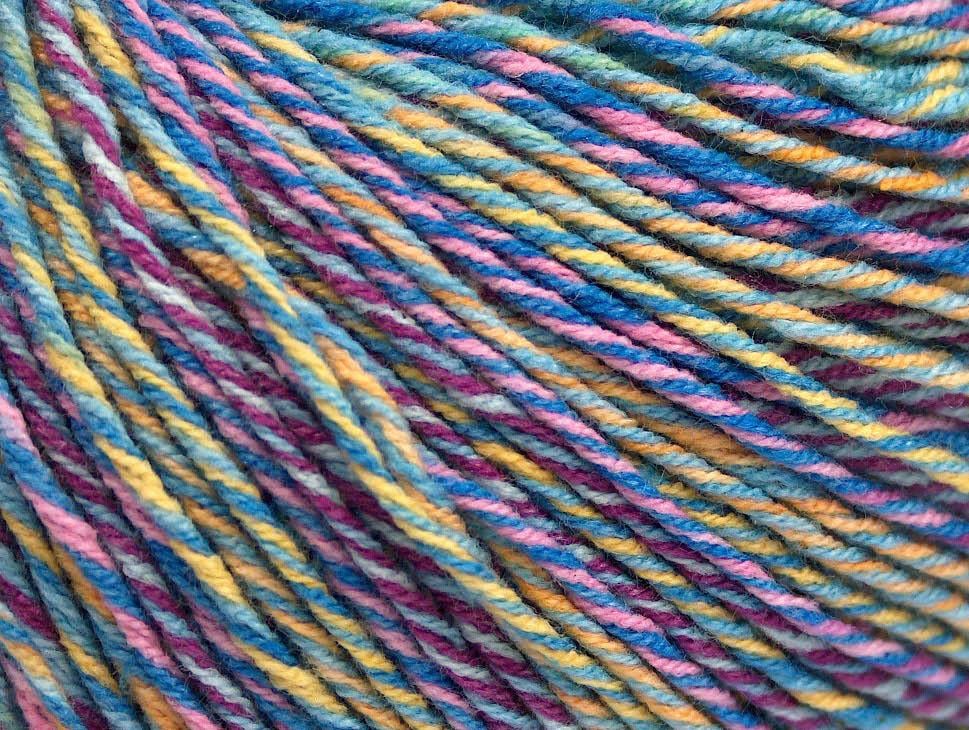 Lorena Colorful Green, Pink, Lilac, Yellow, Blue Shades