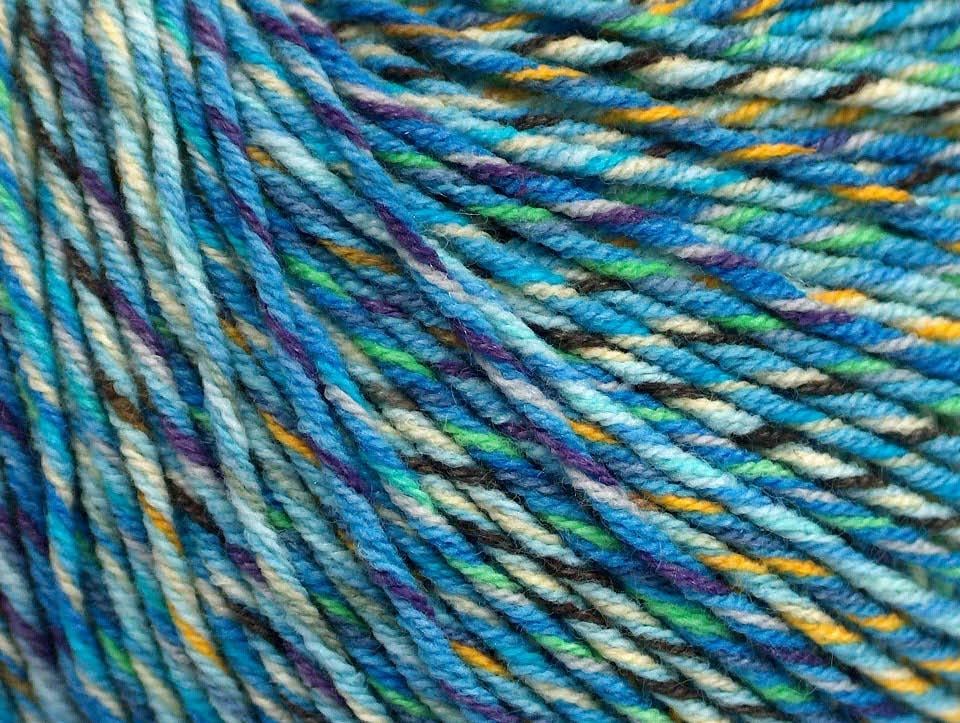 Lorena Colorful Purple, Turquoise, Gold, Light Green